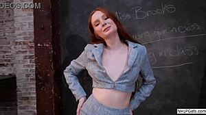 Jessica Brooks, the naughty teacher in heels