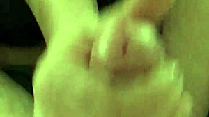 first time prostate play with girlfriend rubbing my big cock