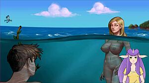 Muscular bodybuilder nude swimming legend part 27