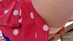 blonde girl feels intense emotions drilling herself with toy before hard fuck