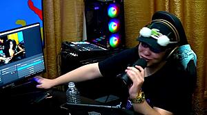 emy's big tits full of lust in sheer red 😍