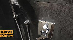 Slutty stepsis Kriss Kiss surprises with POV blowjob