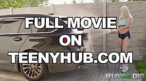 Watch Vera Jarw get her curvy ass washed by Michael Fly in this taboo blowjob scene?