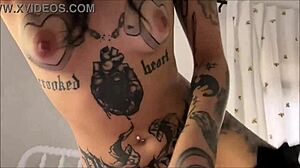 Goth Step Daughter Aurora Anarchy in Sex Ritual with Alex Adams