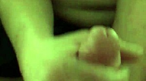 first time prostate play with girlfriend rubbing my big cock