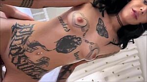 Goth Step Daughter Aurora Anarchy in Sex Ritual with Alex Adams