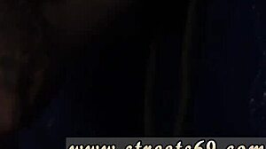 First time euro amateur tries rough anal bondage outdoors