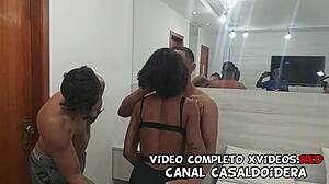 Novinha's First Double Penetration