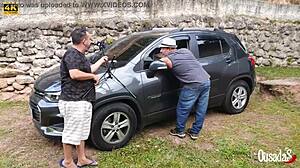 mais um pouco da estrela pornô katharine madrid nos bastidores - tony tigrao - binho ted