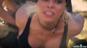 busty blondie luna star avoids jail with rough fucking 😏