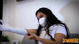 Just some gloves fetish ASMR with a nurse