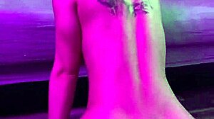 hot girl slowly undresses and rips clothes in passionate solo striptease, fingering herself sensually on the floor