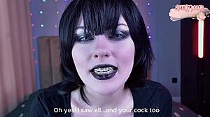 Naughty Vampire Mavis Dracula Craves More Cum After Tasting!