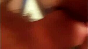 British bbw amateur wife in homemade setting with husband.