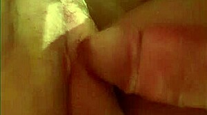 British bbw amateur wife in homemade setting with husband.