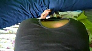 mexican amateurs showcase a cute miniskirt outfit in everyday setting