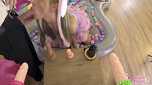 The huge boobs milf in cosplay rough fucks zlata shine in the pool, deepthroat and missionary.