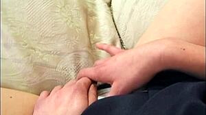 Crazed sex kitten in hardcore action