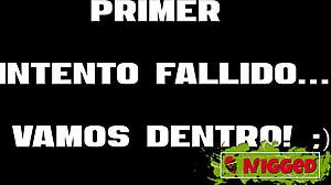 Sofia Mayers wears anal plug in public