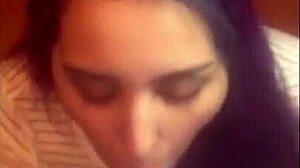 i give super blowjob with cumshot