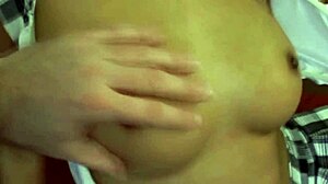 Asian Girl Blowjob Sucking Cock Naked!