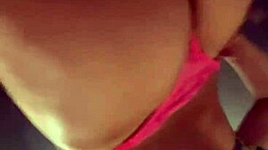 teen latina masturbates in gym