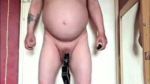 i would love to get fucked in the ass for real with a dildo machine