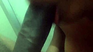 Enjoying a Sweet Treat in Her Mouth