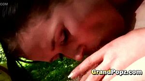 want to lick that juicy pussy outdoors?