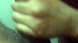 Enjoying a Sweet Treat in Her Mouth