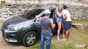 mais um pouco da estrela pornô katharine madrid nos bastidores - tony tigrao - binho ted