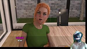 in grandma's house, i teach katy the art of hard fucking with passion