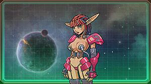 slut strips and gets doggystyle with big cock in cartoon gameplay