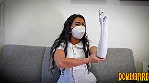 Just some gloves fetish ASMR with a nurse