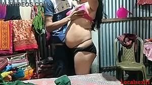 Beautiful Village Girlfriend Enjoys Intense Sex with City Boyfriend