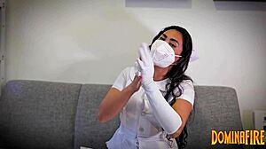 Just some gloves fetish ASMR with a nurse