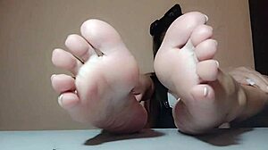 mistress engages in intense bdsm play with her submissive slave