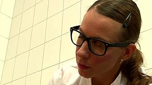 I got inspected by giant cock, curly ann