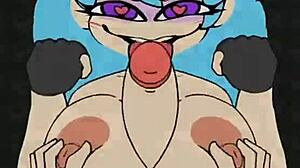 Sky gets fucked hard, titty fuck and cumshot in doggystyle.