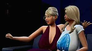 Sims 4 unfinished videos featuring interracial threesome