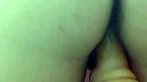 wife masturbating her pussy in the bathroom