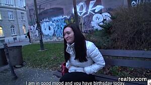 Exquisite Czech Nympho Tempted in Mall, Plowed in POV