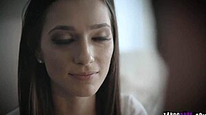 Jaye Summers Screams As Lucas Pounds Her Tight Pussy From Behind!