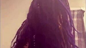 i broke this latina teen 18+ and made her fuck her master for a creampie