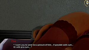 milf gives handjob and assfucking in voyeur scene