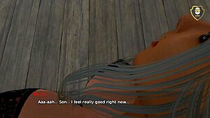 milf gives handjob and assfucking in voyeur scene