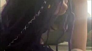 i broke this latina teen 18+ and made her fuck her master for a creampie