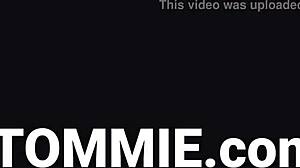 Layla Lane gets aroused on Christmas, touches herself, then sucks my cock