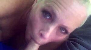 slutty wife gives blow job then rides husband pov 2hot 😈