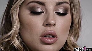 Anna Claire Clouds in bisexual threesome!